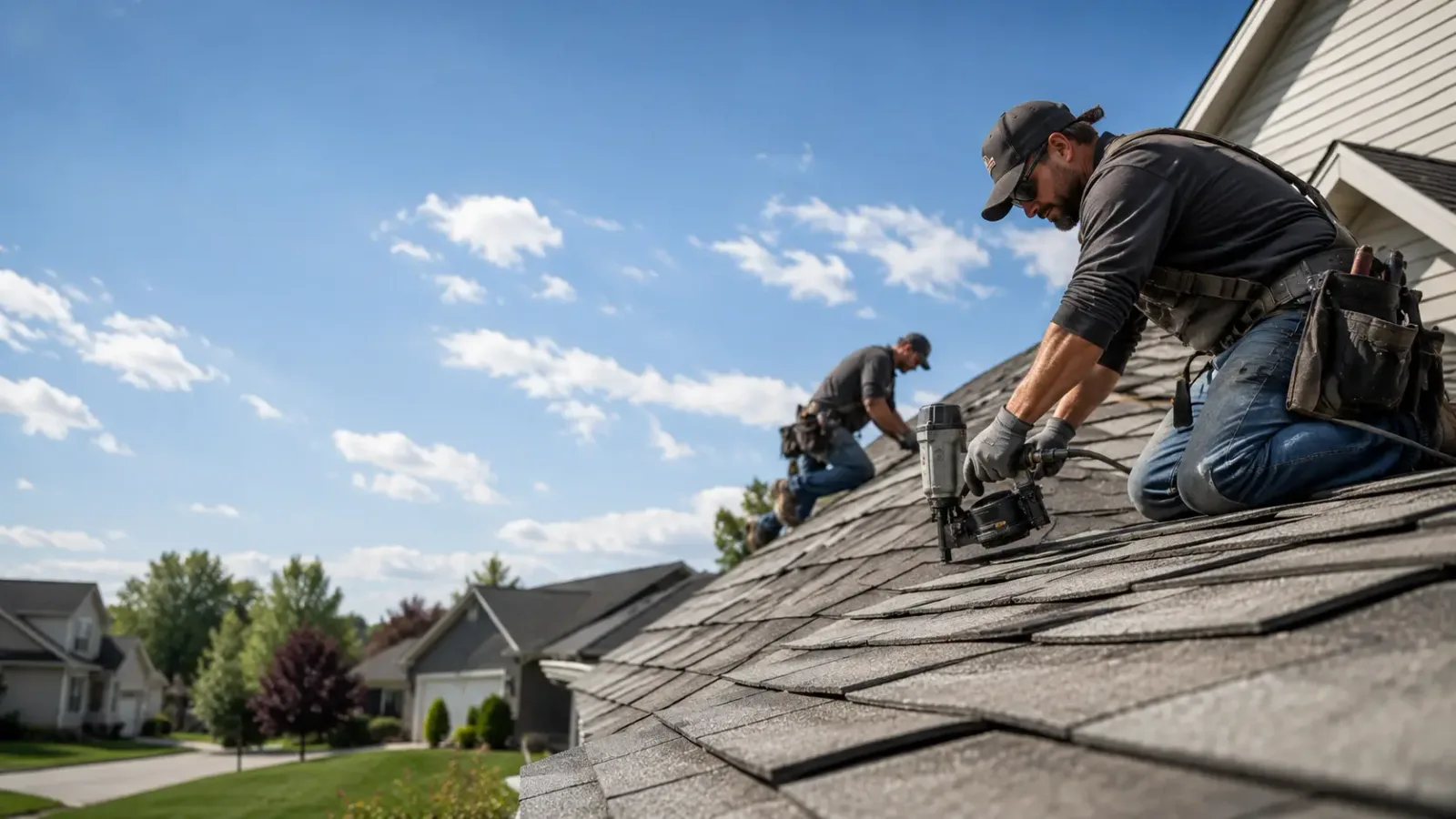 Storm Damage Roof Repair in Stanchfield, MN near me